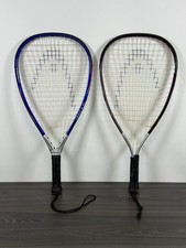 Head Racquetball Rackets Lot of 2   Comp G XL  Demon XL   Preowned