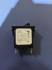 Interruttore interruttore interruttore Sensata AirPax SER-F-1 20A 125V 21220 nuovo scatola aperta.  #s142