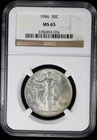 1946 Walking Liberty Half Dollar 50c NGC MS65