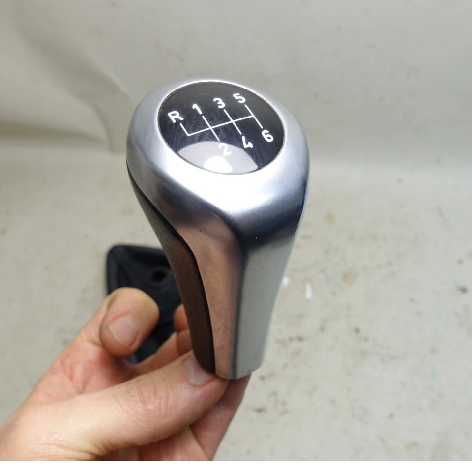 BMW E90 E91 E92 Serie 3 6 velocidades perilla de cambio con arranque 2006-2012 fabricante de equipos originales de fábrica Foto 4 de 4