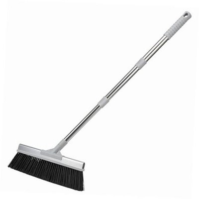 Outdoor Broom，Heavy Duty Broom 15.7'' Broom Head Width, 50'' Long Handle