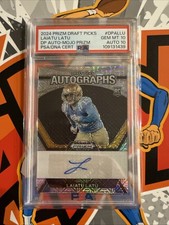 2024 Panini Prizm Draft Picks - Draft Picks Autographs Laiatu Latu Mojo  /25
