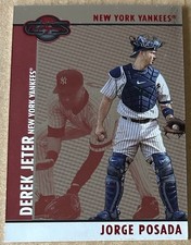 DEREK JETER/JORGE POSADA 2008 TOPPS CO-SIGNERS Card Ser #363/400 NM-MT Condition