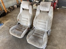 Toyota Supra Mk3 86-92 Cloth Seat Seats Set Gray Front Left Right Turbo