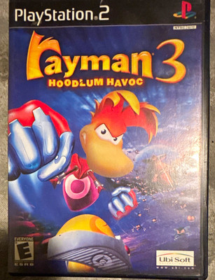 Ubisoft Rayman 3: Hoodlum Havoc PS2 E NTSC-U/C Manual Included