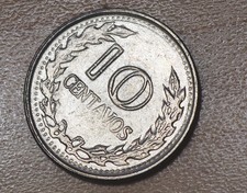 1974 Colombia 10 Centavos