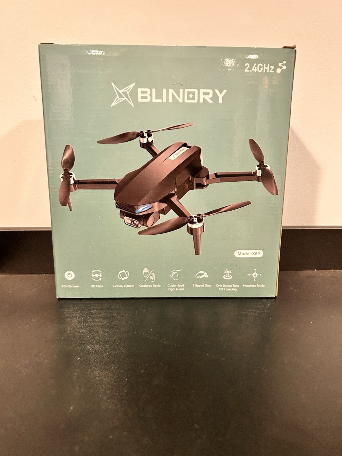 BLINORY X60 Drone w/ HD Camera | Foldable 2.4GHz RC Quadcopter for Beginners