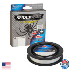 SpiderWire Ultracast Braid Vanish Fluorocarbon Dual Spool 30lb Translucent