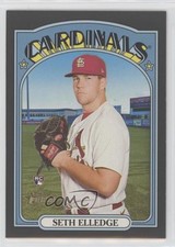 2021 Topps Heritage High Number Black Border /50 Seth Elledge #549 0t2