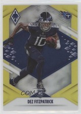 2021 Panini Phoenix Rookie Yellow 27/75 Dez Fitzpatrick #130 02v3