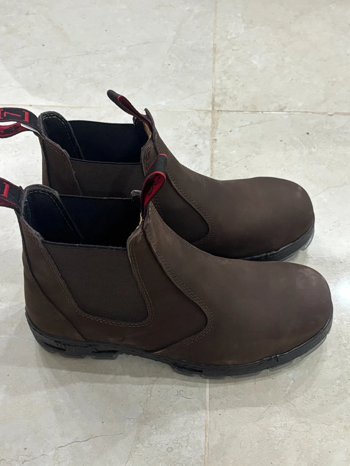 Redback Soft Toe Arbeitsstiefel braun Leder leicht Slipper Herren Gr. 41 " - Bild 4 von 4