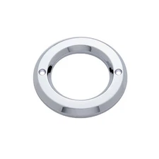 (10) Round Chrome Bezels / Covers 2" LED Side Marker Clearance Lights