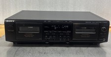 SONY Stereo Cassette Deck TC-WE605S AC 120V 60Hz 26W Untested parts of repair
