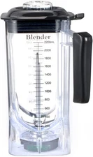 K90 80 oz Container Pitcher Jar, 80oz Container with Blade and Lid Replacemen...