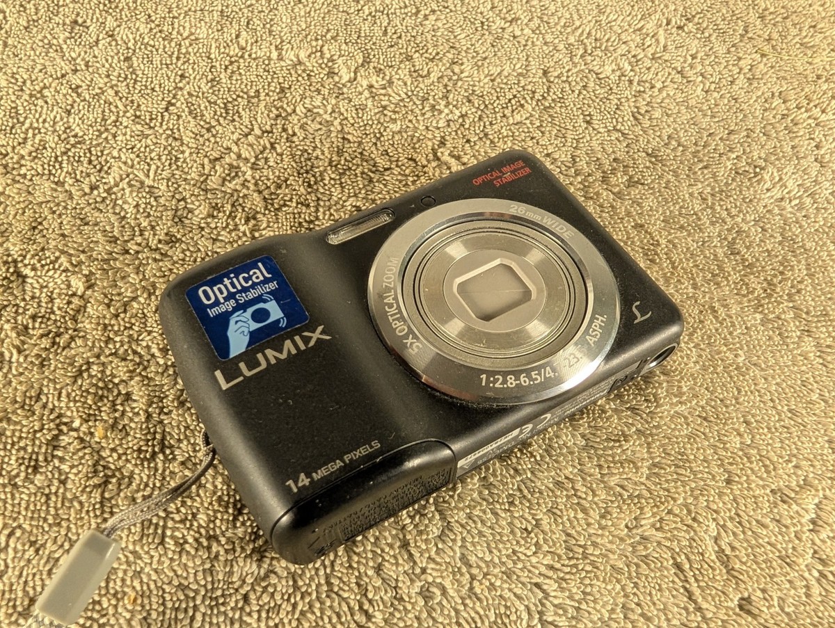 Panasonic LUMIX DMC-LS6 14.1MP Digital Camera - Black for sale