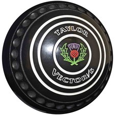 Taylor Vector-VS Bowls - set of 4, black, heavy, size 3 (UK)