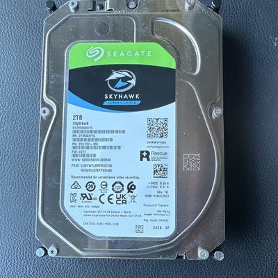 Seagate SkyHawk ST2000VX015 2TB 3.5in SATA III Internal HDD 5900RPM 64MB