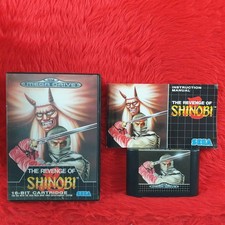 ebay® Auktion 178053609972 | Mega Drive REVENGE OF SHINOBI Boxed With Manual Sega PAL UK Version Thumbnail of ebay® auction 178053609972 | Mega Drive REVENGE OF SHINOBI Boxed With Manual Sega PAL UK Version