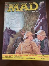 Mad Magazine 32 Apr 1957 Back Page Missing Two Cutouts