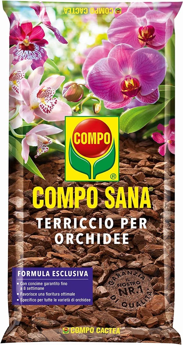 COMPO SANA TERRICCIO PER ORCHIDEE SACCO 2,5 LT COMPO CACTEA