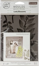 Prima Marketing Re-Design Mould 5"X8"X8mm-Leafy Blossoms