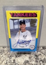 2021 Topps Archives - Fan Fav  Autographs 1975 Topps John Flaherty #FFA-JF (AU)