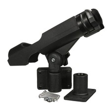 Support de canne à pêche support de pêche rotatif avec vis pour outil