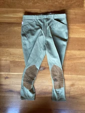 The Tailored Sportsman English Riding Habits Pants Beige  Stretch Women’s 34