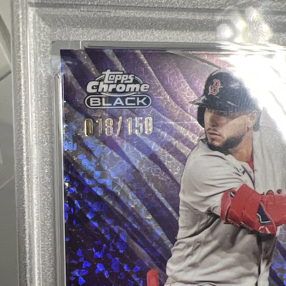 2024 Topps Chrome Black - #23 Wilyer Abreu /150 (RC) - Image 3 of 3