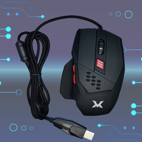 Level X Gaming MX1.0 RGB LED Wired Gaming Mouse 3200 DPI 6 Buttons, Braided USB - Picture 3 of 3