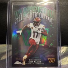 Terry McLaurin [Green Refractor] #ACT-9 2025 Topps Chrome All Chrome Team