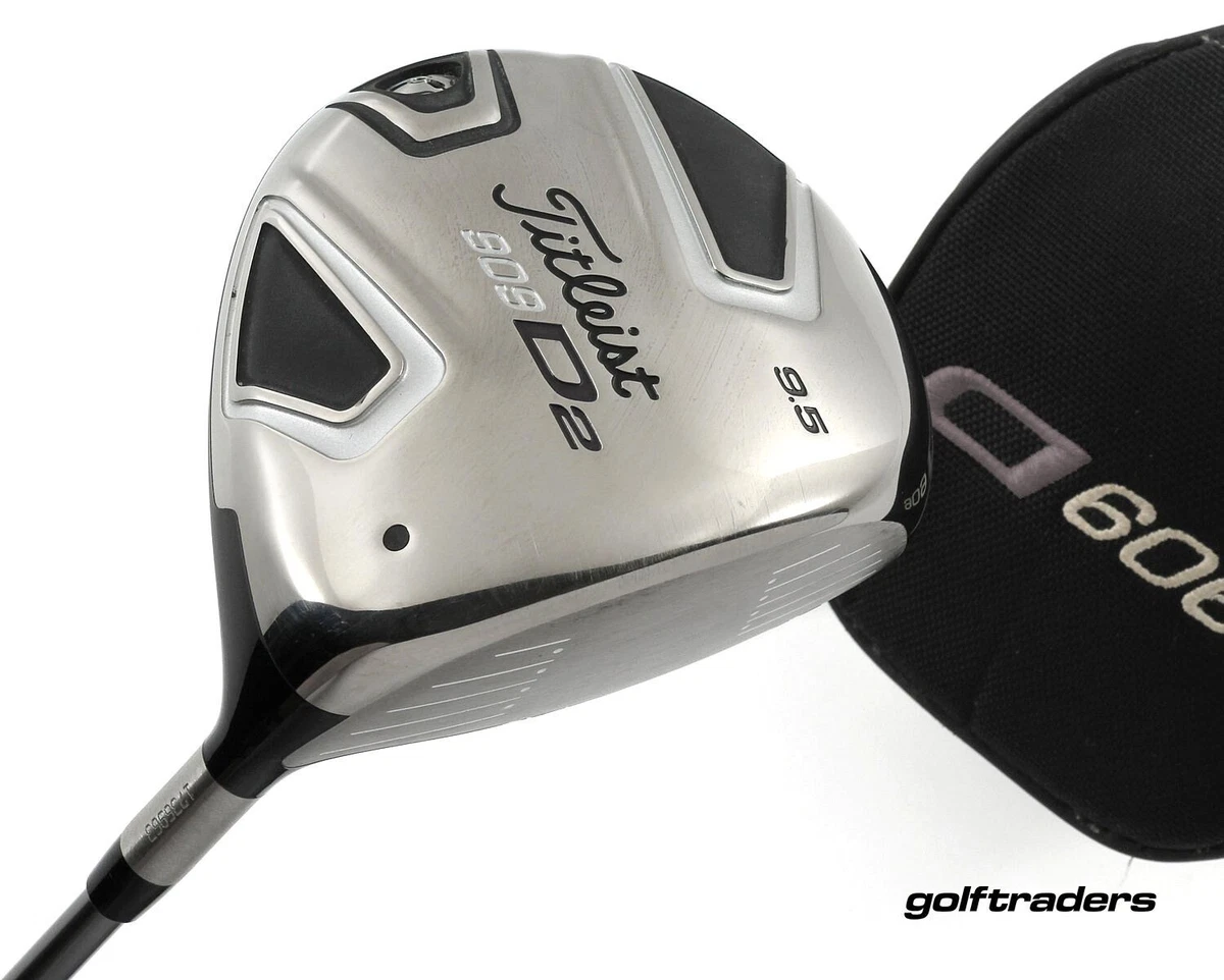 Titleist 909 D2 Driver 9.5º Graphite Stiff Flex Cover P1165