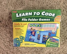 Brand New! Lakeshore Learn To Code File Folde...