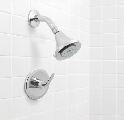 #ad Niagara Earth Luxe Single Lever Pressure Balanced Shower Only Kit Chrome $200.52