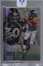 2017 Illusions Trophy Collection Green /25 Terrell Davis Jamaal Charles HOF 1i7