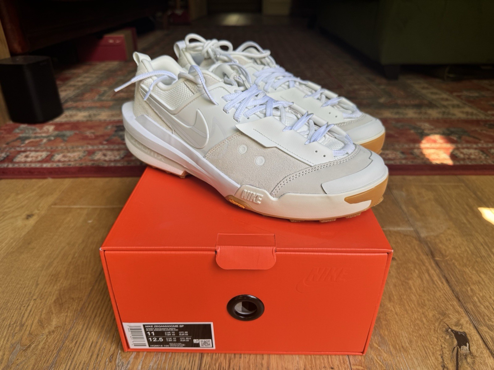 SACAI X NIKE Nike x Sacai Zegamadome SP Summit bianche taglia UK10 US11 uomo NUOVISSIME