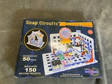 Elenco Snap Circuits 3D Illumination Electronic Experiment NEW OPEN BOX