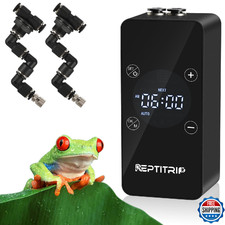 Reptile Mister With Inner Clock, Easy to Setup Misting Timer for Reptile Tanks,