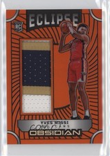 2024-25 Obsidian Eclipse Materials Electric Etch Orange Flood /99 Yves Missi 2y0