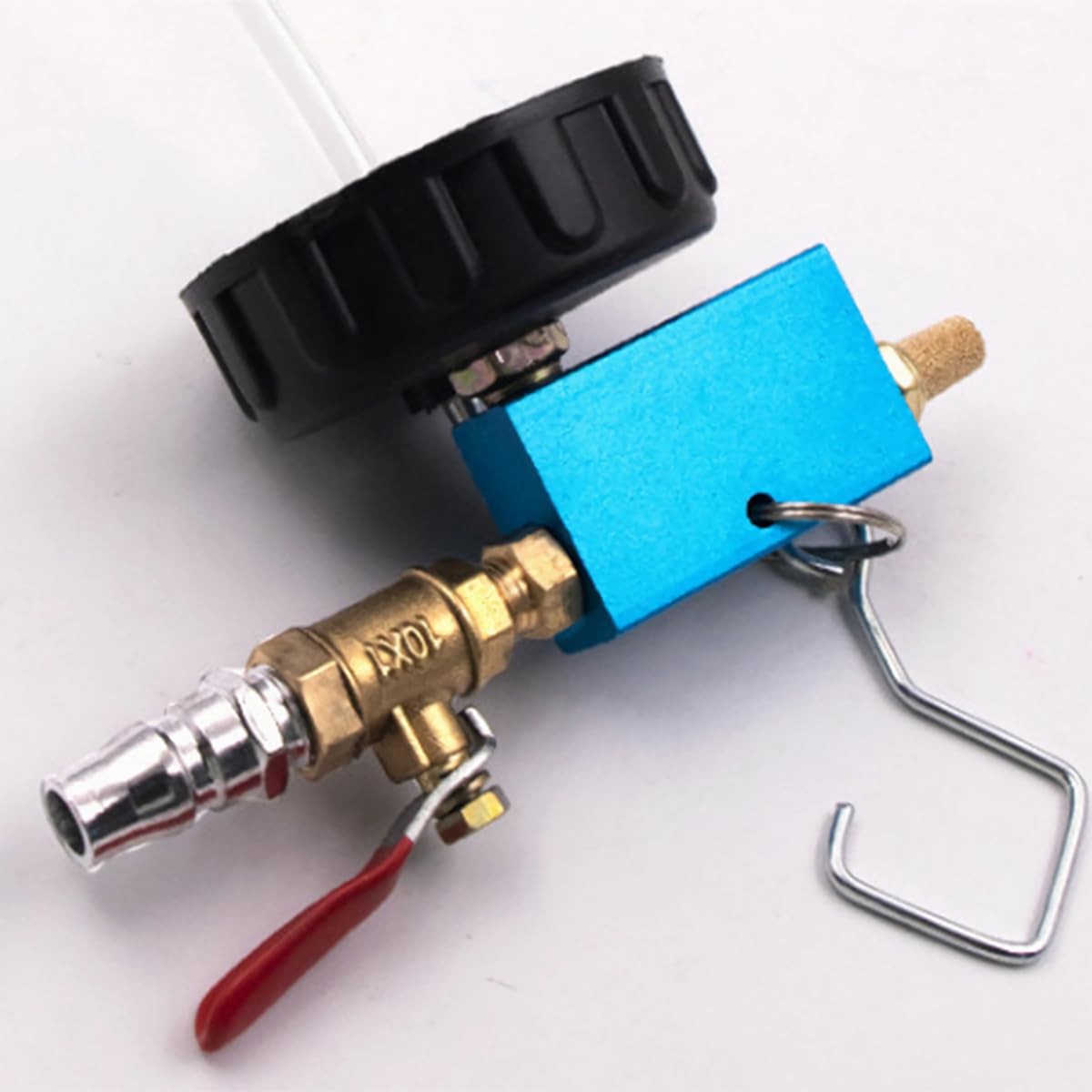 Strumento Spurgo Freni Manuale per Scarico Liquido Freni Attrezzatura Auto Profe - Miniatura 2