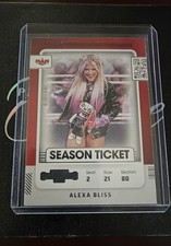 2022 Panini Chronicles WWE - Contenders Season Ticket Alexa Bliss #109