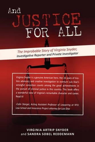 And Justice for All by Sandra Reddemann (English) Hardcover Book