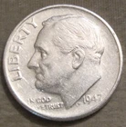 1947-S Roosevelt Dime — photo from another recent sale