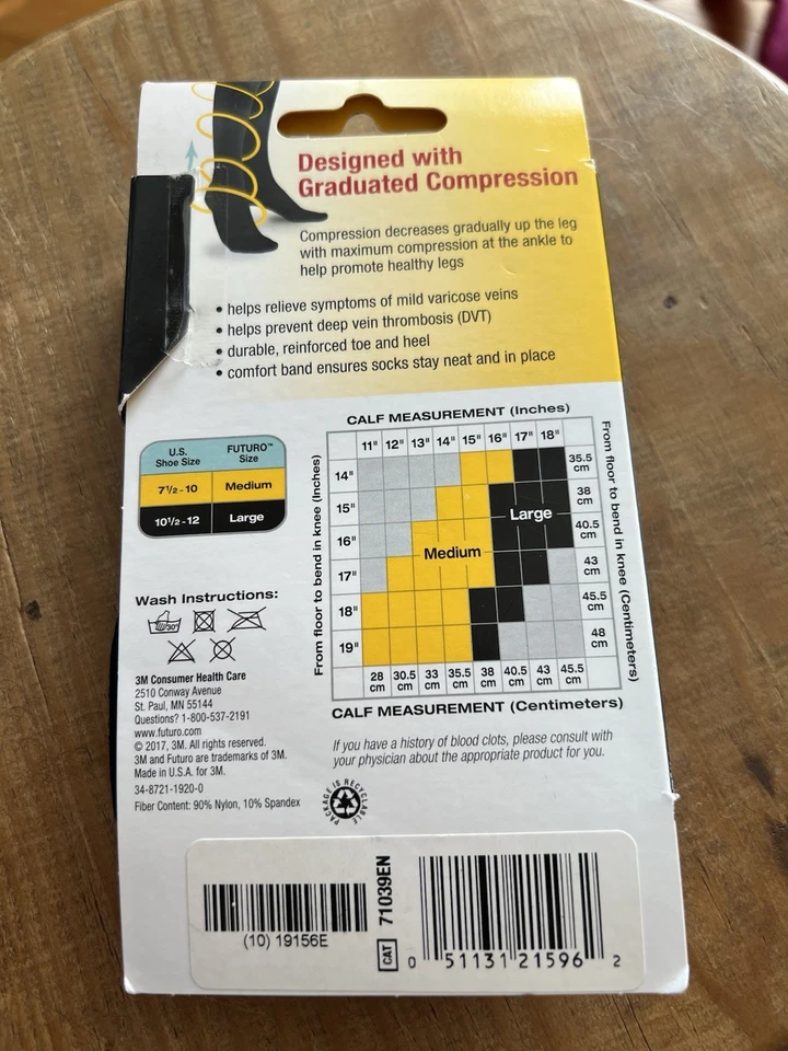 Futuro Compression Dress Socks  - Image 2 of 2