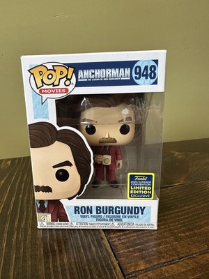Funko Pop! Anchorman Ron Burgundy  San Diego Comic Con 2020 #948