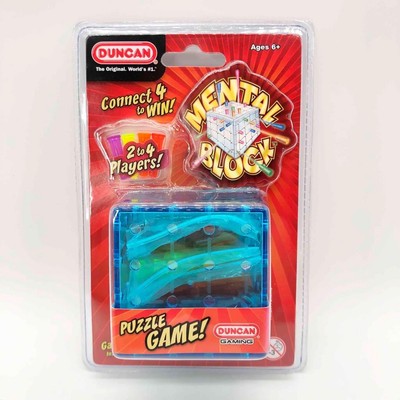 New Duncan Mental Block Puzzle Game Connect 4 to Win Brain Twister + Variations