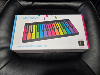 Lumi Keys by ROLI Portable Illuminated Keyboard With Casw for sale