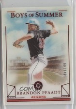2024 Panini Boys of Summer Red /149 Brandon Pfaadt #55 ii1