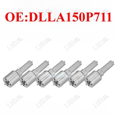 6x Fuel Injector Nozzle DLLA150P711 For Volvo Penta TAD1230G 0432191552 3826552