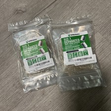 1000 Size 3 Separated Clear Empty Vegan Capsules Veggie Caps Kosher Vegi Pills